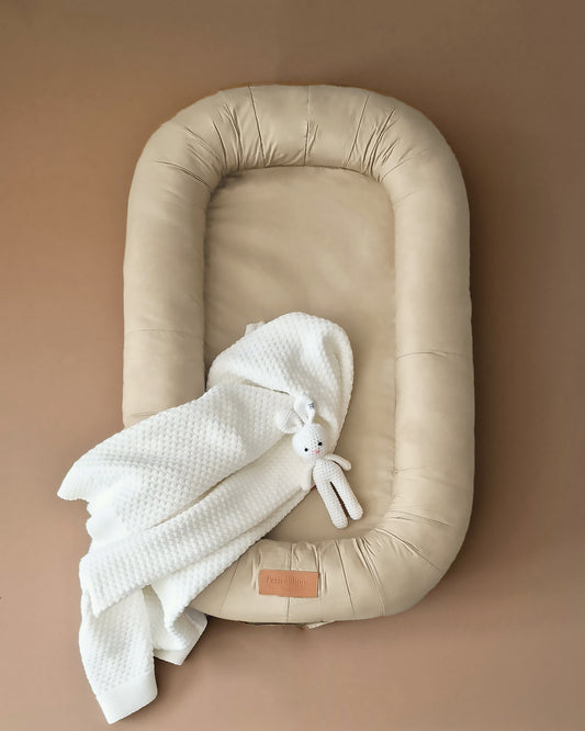 Baby Nest Cover - Oatmeal - Petit Filippe