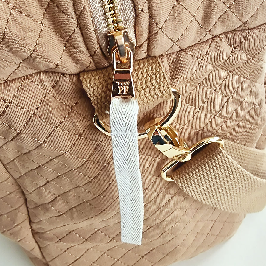 Beige 2024 quilted bag