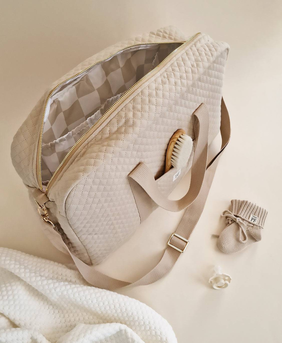 Quilted hot sale mommy bag