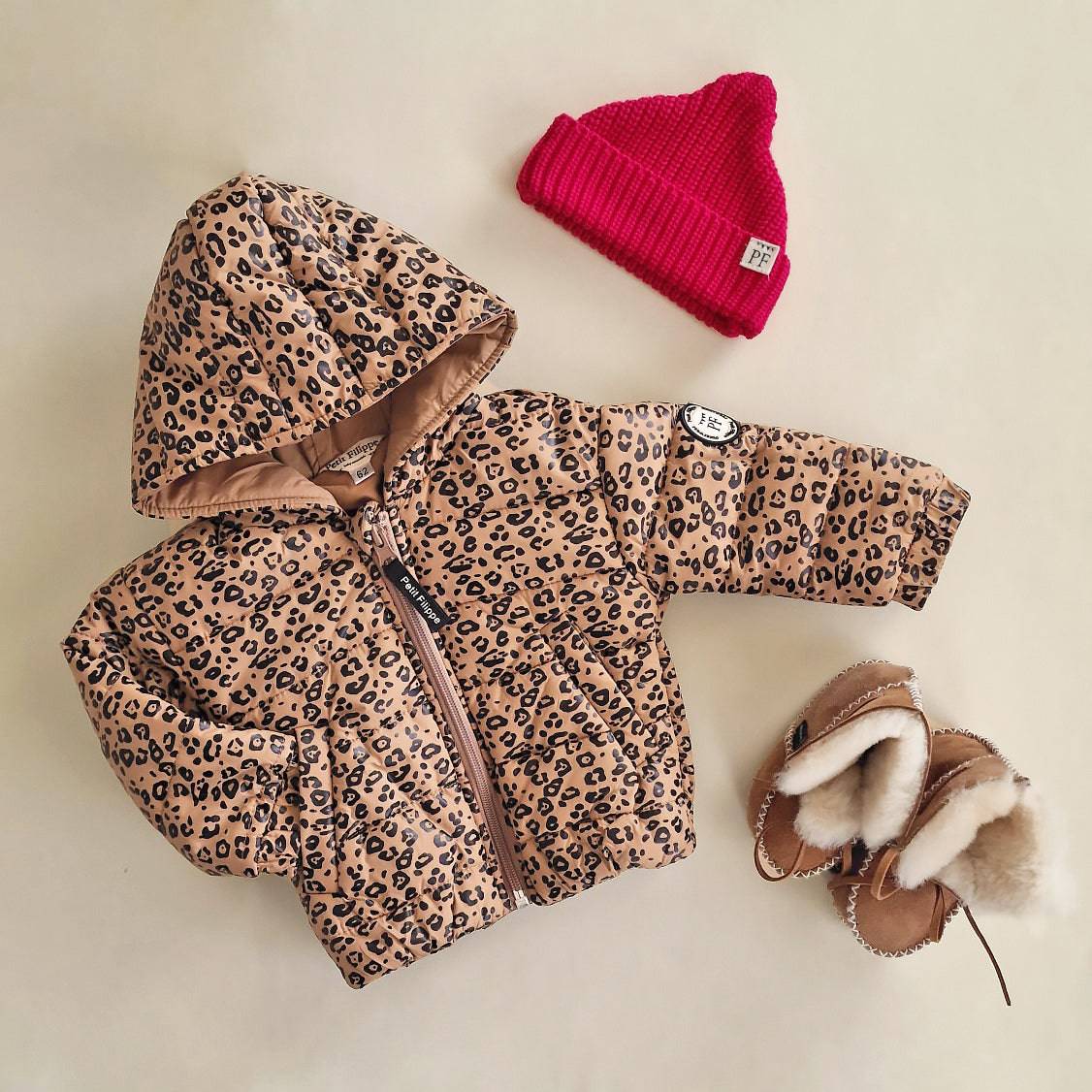 Puffer Jacket Leopard