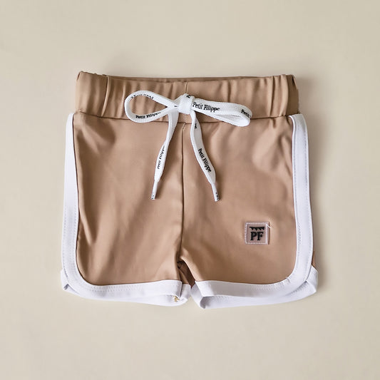 Baby Swim Shorts - UPF50+ - Beige - Petit Filippe