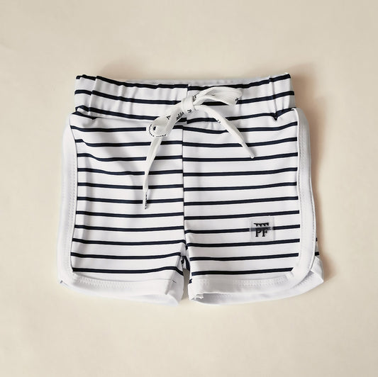 Baby Swim Shorts - UPF50+ - Breton Stripes - Petit Filippe
