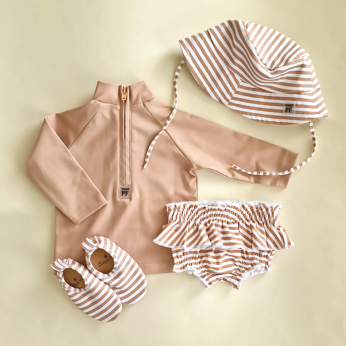 Baby Bikini Pants - UPF50+ - Striped - Petit Filippe