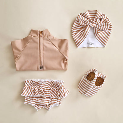 Baby Swim Turban - UPF50+ - Stripes - Petit Filippe