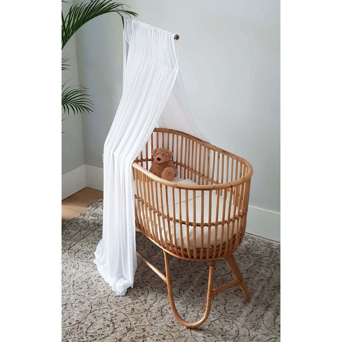 Wicker bassinet basket sale