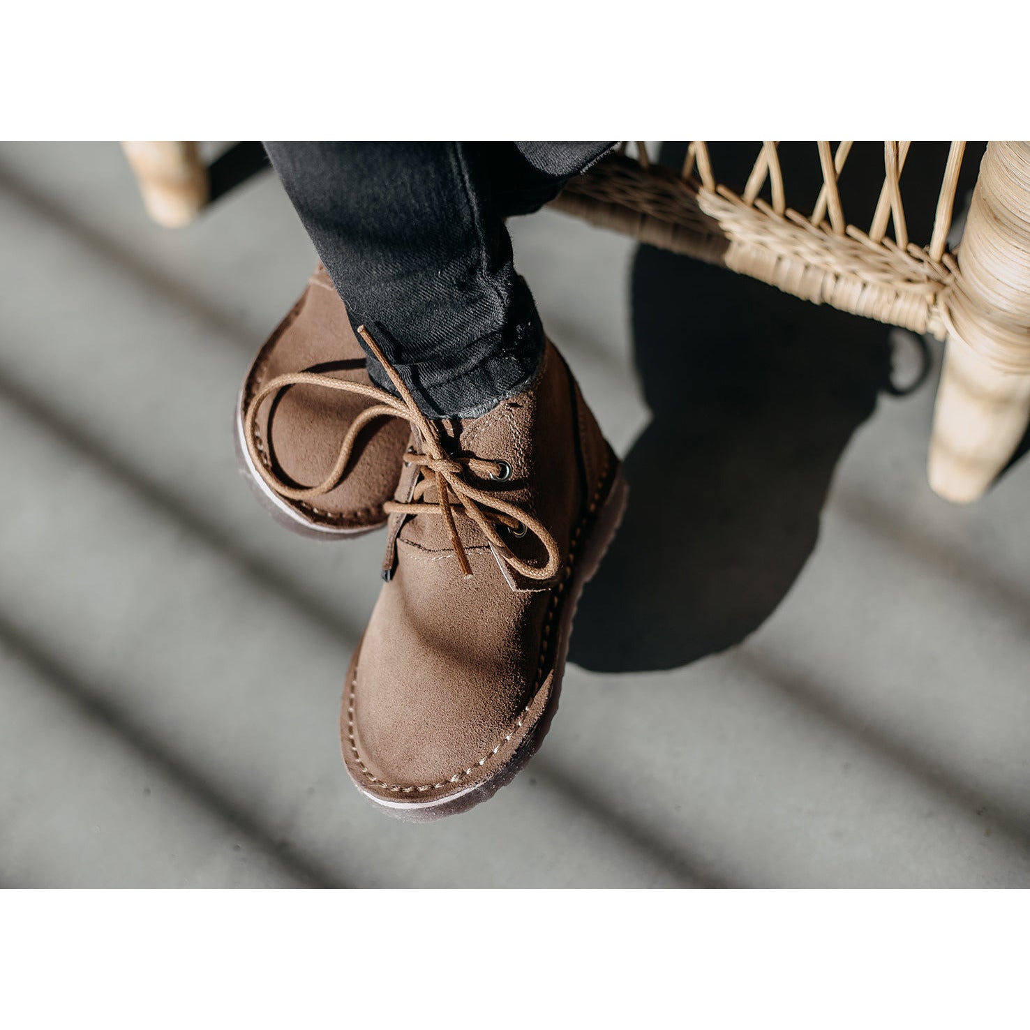 Taupe desert boots online