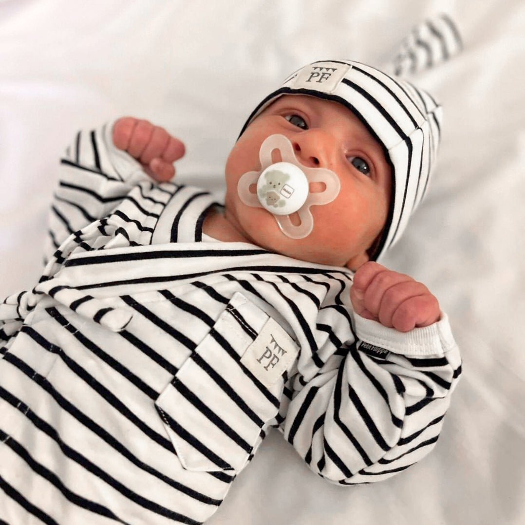 Baby Loungewear Set Breton Stripes Petit Filippe