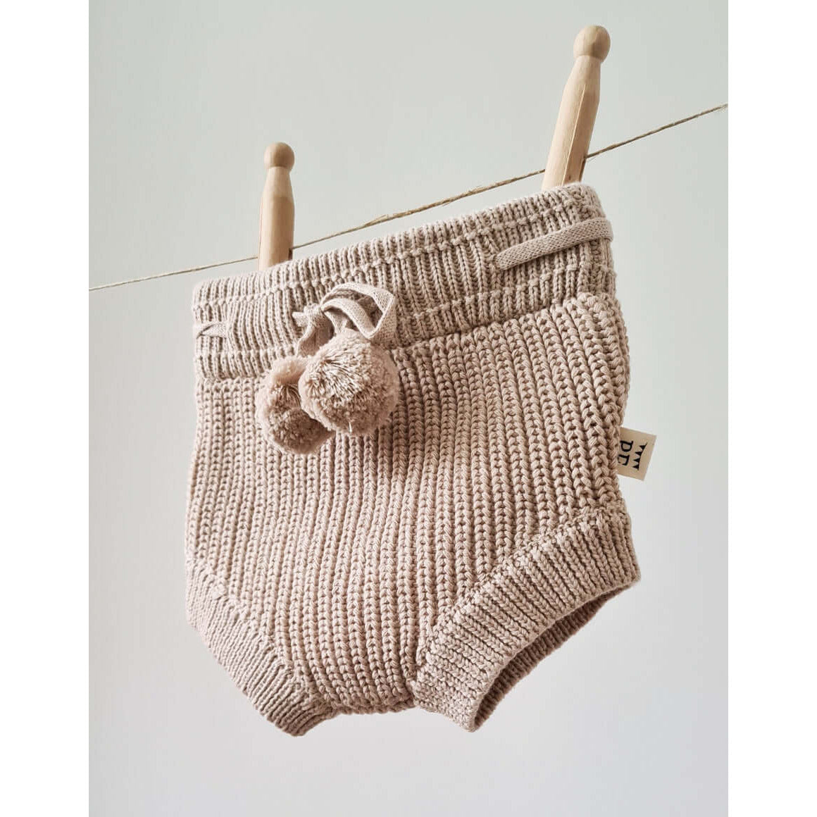 Knitted Bloomers - Cotton - Oatmeal