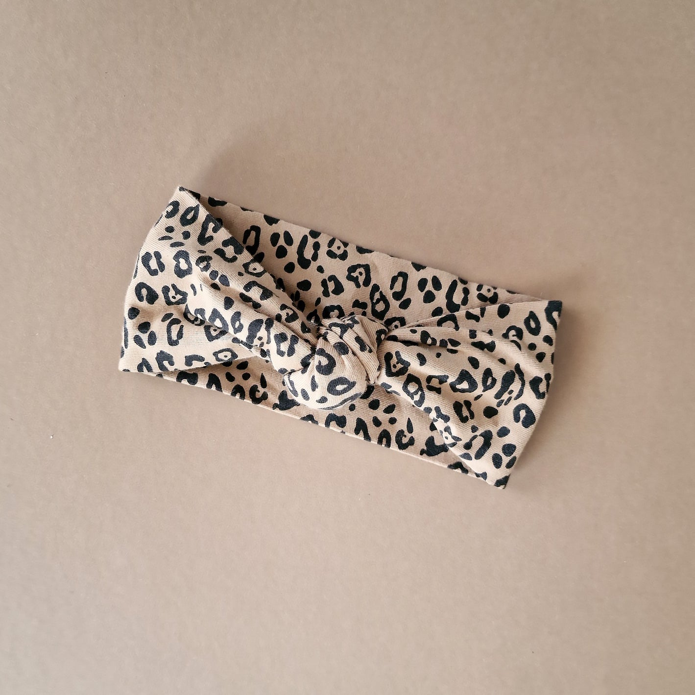 Toepassing Calligrapher Vochtig Knot Headband - Leopard | Petit Filippe