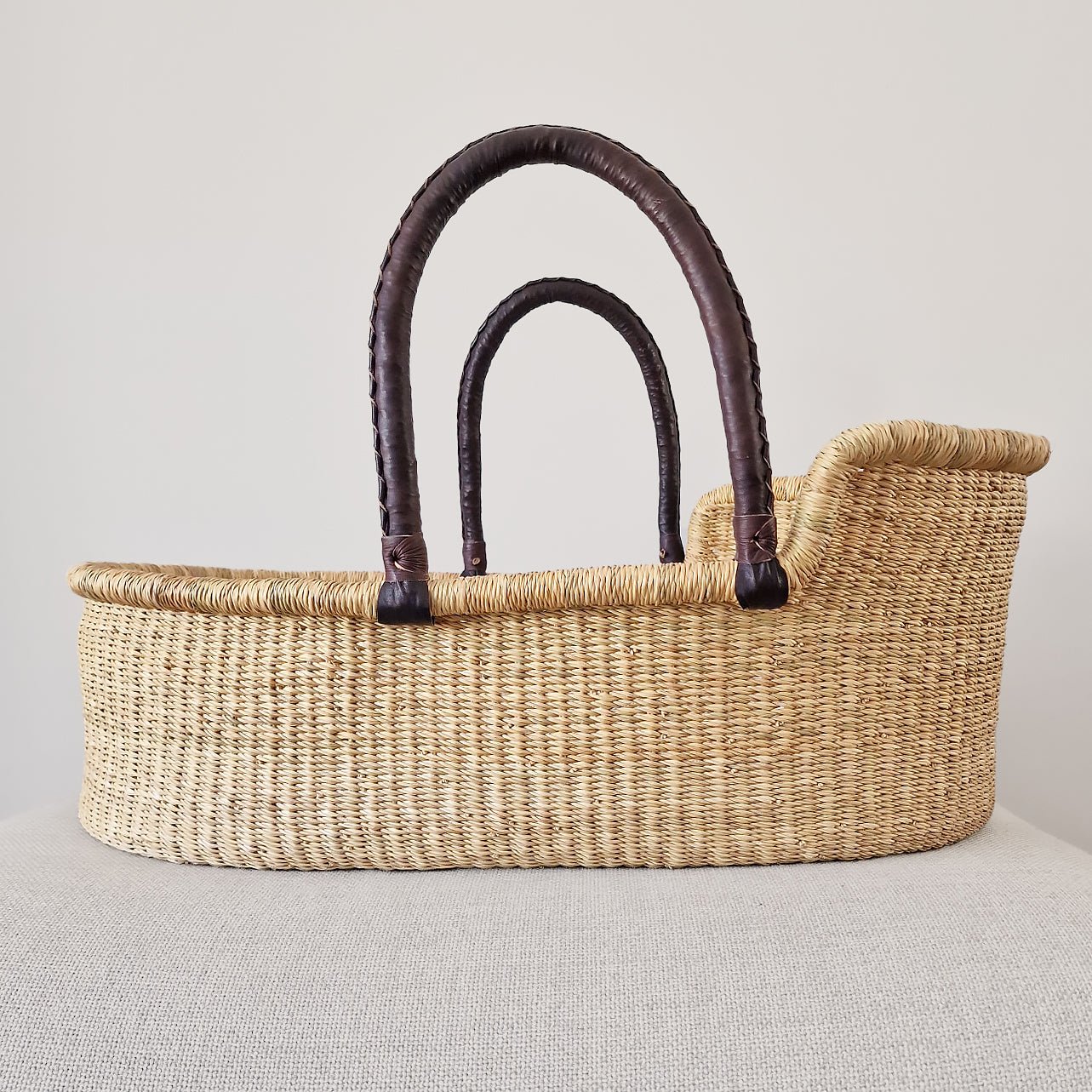 Moses store basket handles